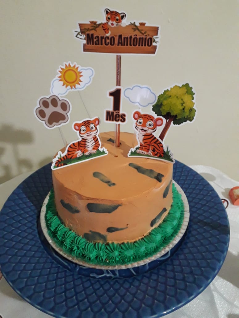 Receitas de Coberturas para Bolo Tema Tigre: Chantilly