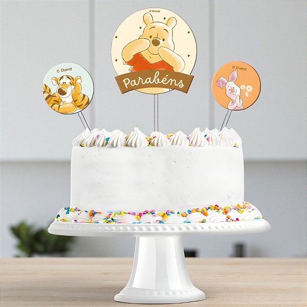 Os sabores de bolo infantil mais amados para o tema Ursinho Pooh