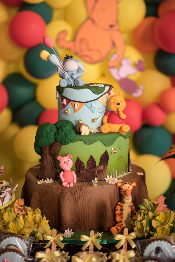 Bolo Decorado Ursinho Pooh
