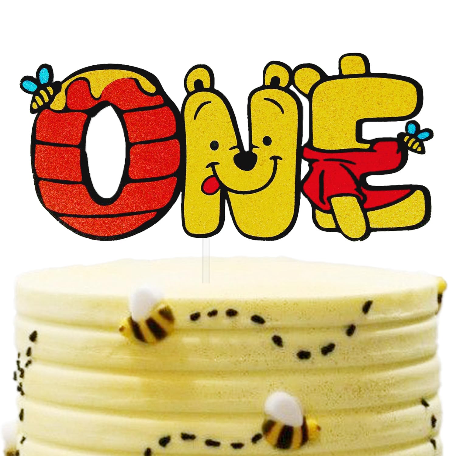 DIY: Topo de bolo Ursinho Pooh personalizado em casa