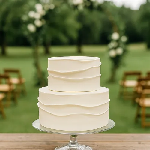 bolo fake de casamento