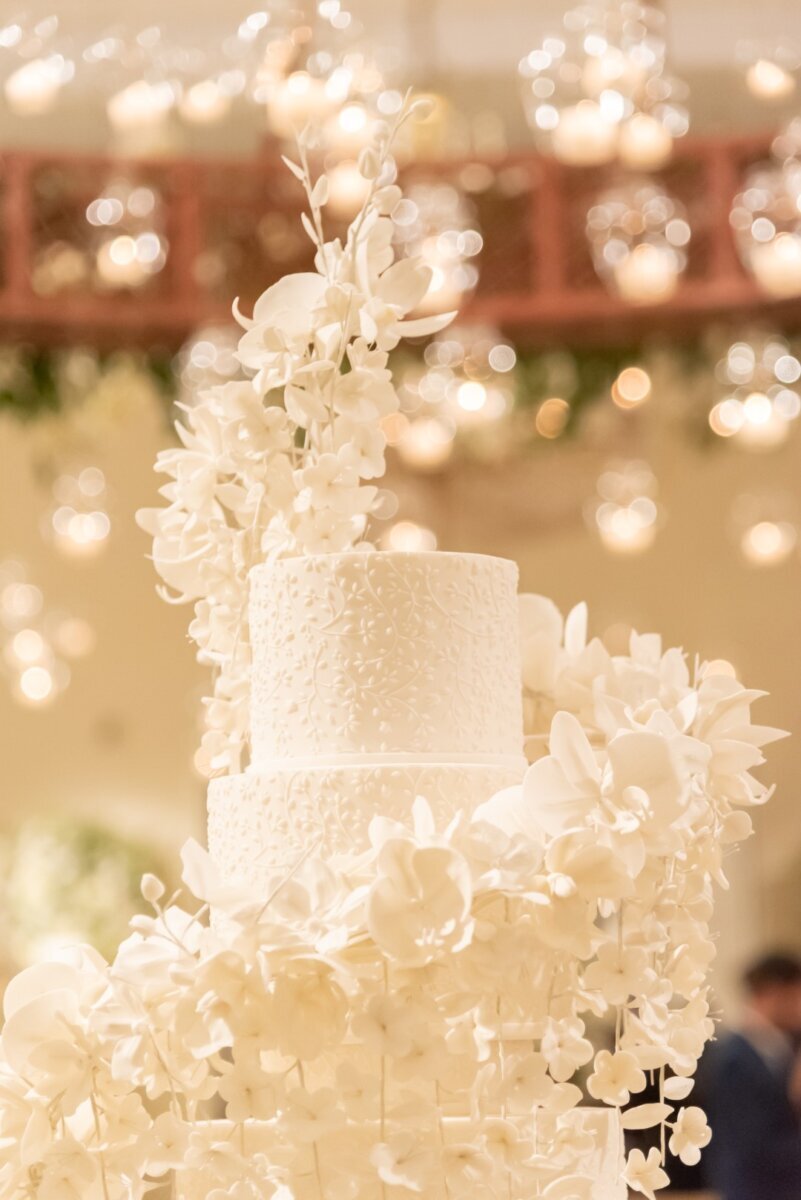 bolo de noivado simples e elegante