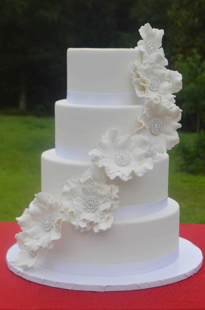 bolos fake de casamento