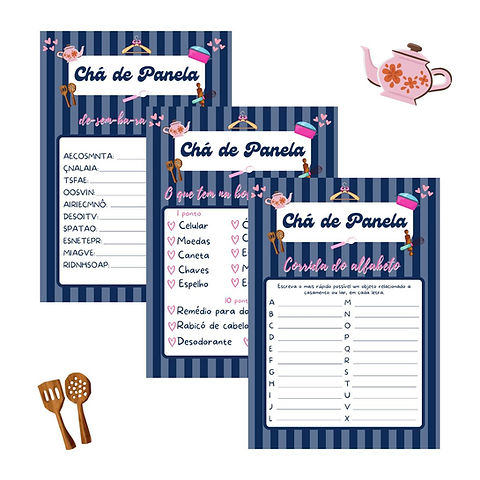 quanto custa organizar brincadeiras divertidas para chá de panela