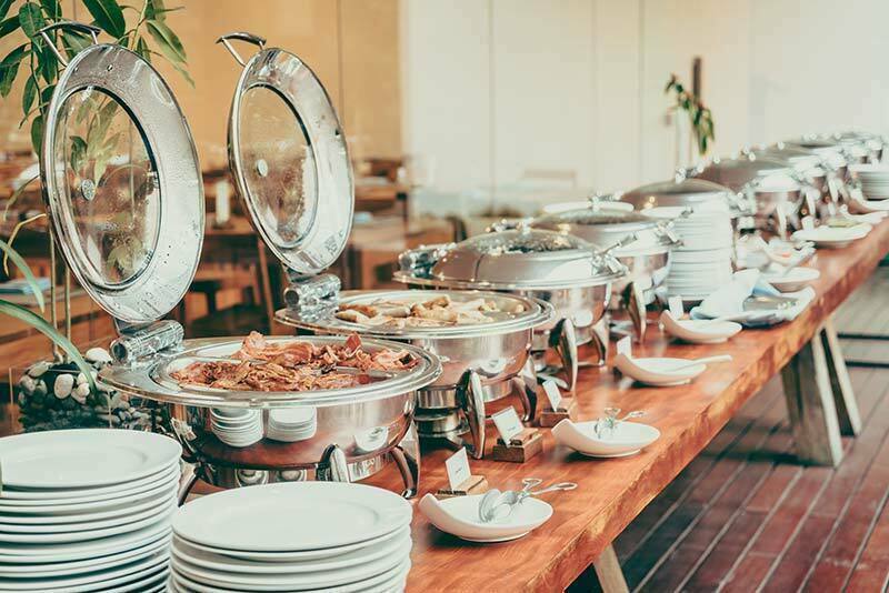 tendencias de buffet para casamento 2026