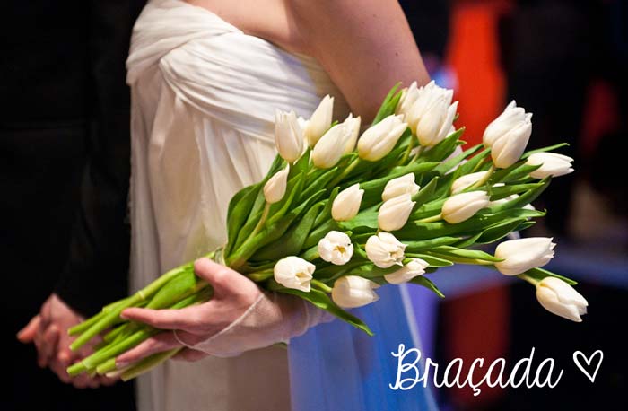 buquê braçada rosas