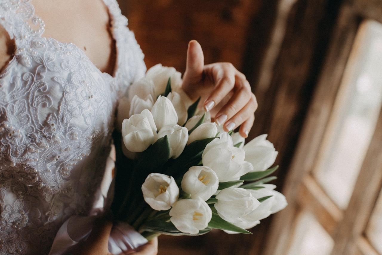 buquê de flores noiva