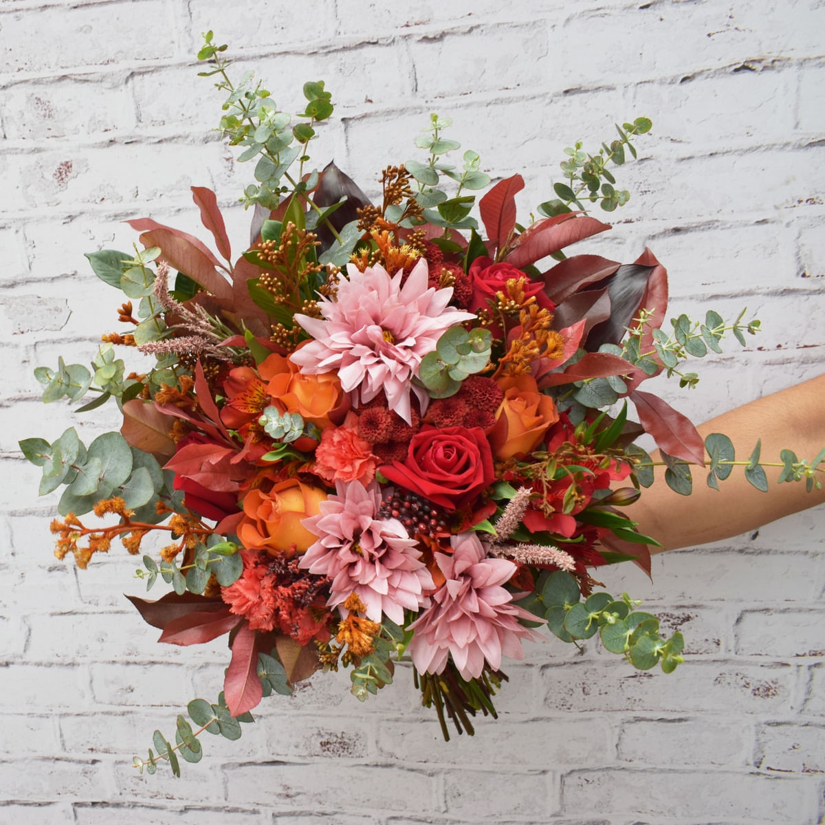 buque de noiva natural