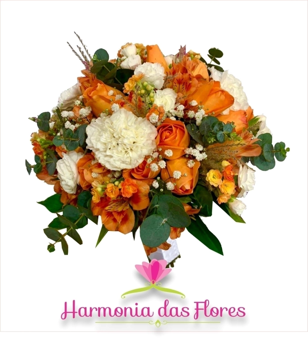 buque de noiva natural