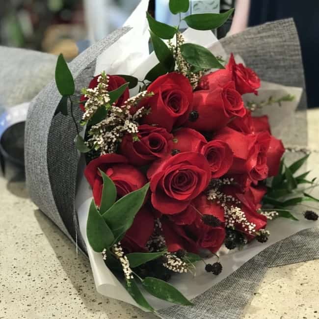 buque de rosas