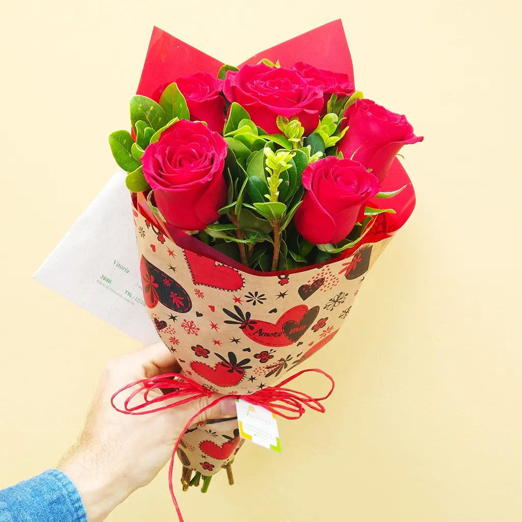 buque de rosas