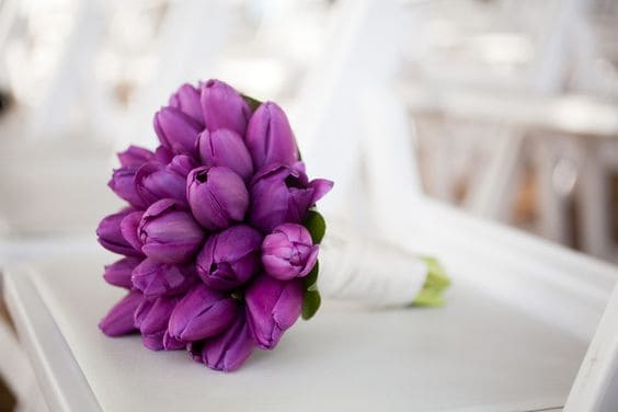 buque de tulipas