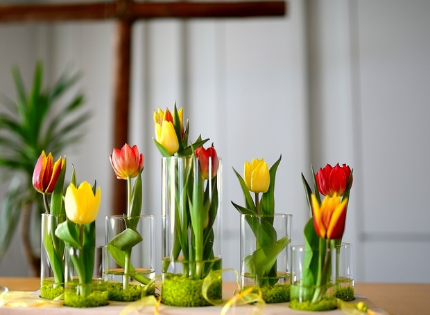 melhores buquês de tulipas para expressar amor