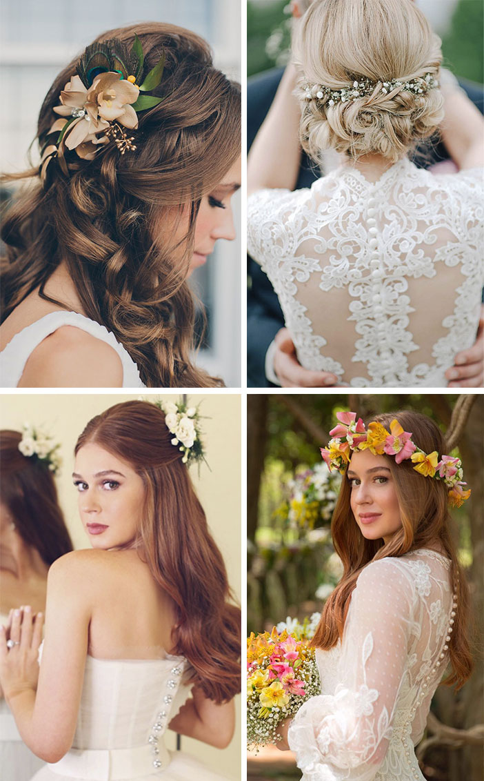 tendências cabelo noiva