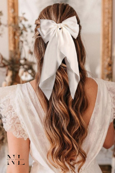 Penteados para noivas de cabelo curto: 10 ideias com acessórios que fazem a diferença