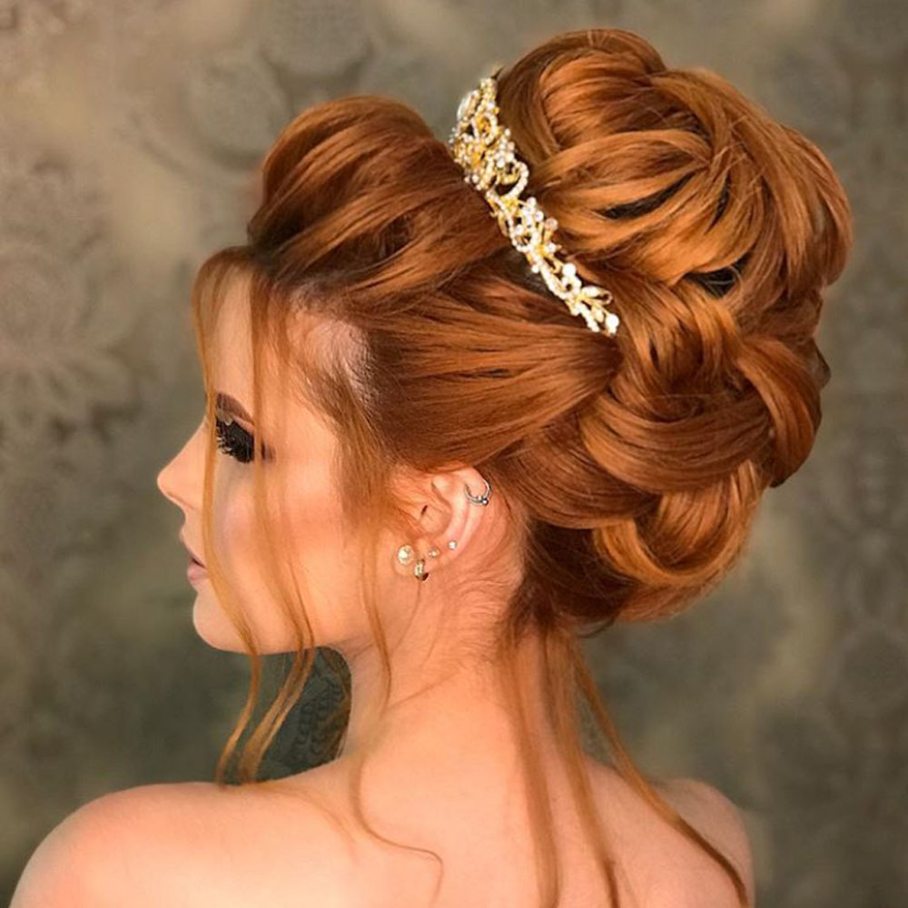 penteado noiva vintage