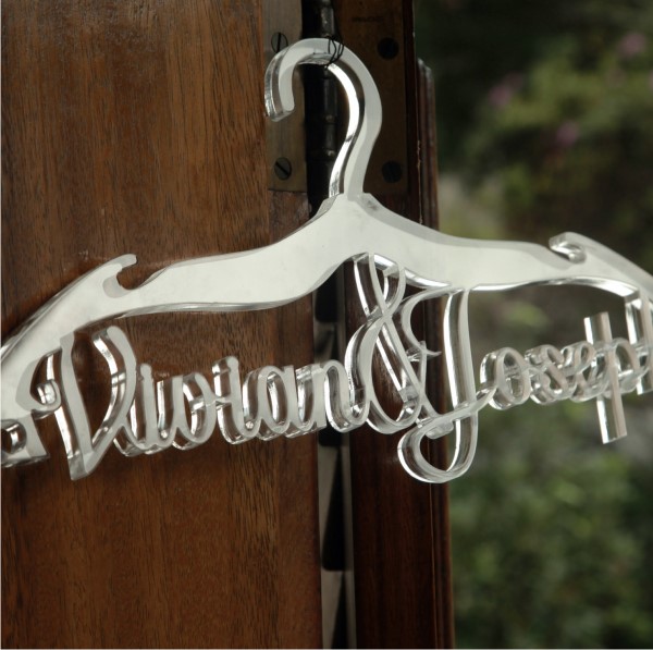 cabide noiva arame personalizado