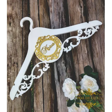 cabide noiva arame personalizado