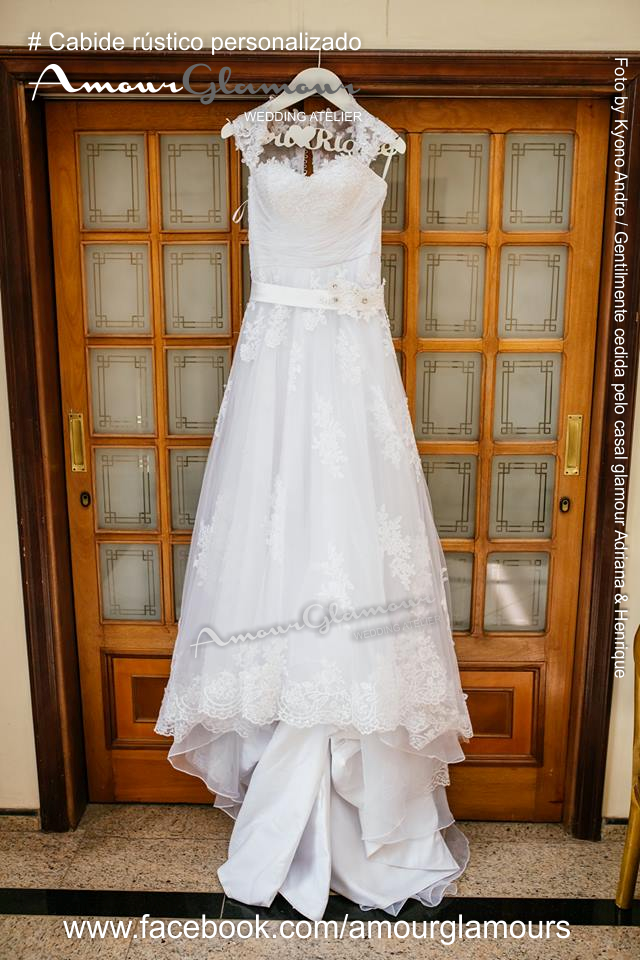 cabide personalizado noiva