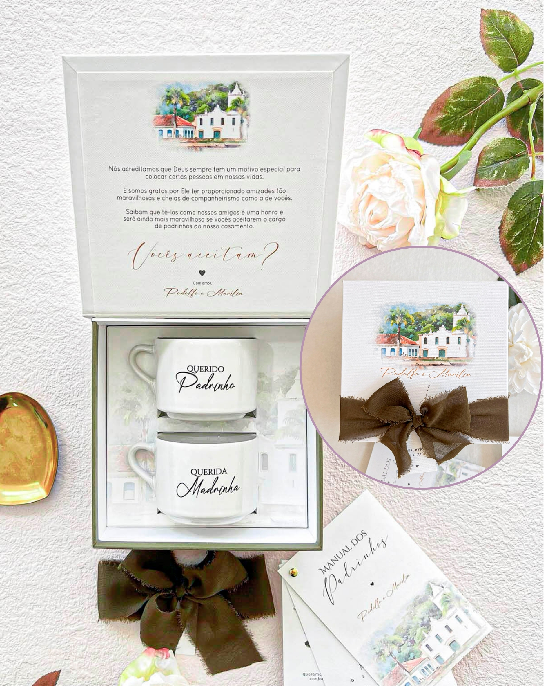 erros comuns ao escolher caixa para padrinhos