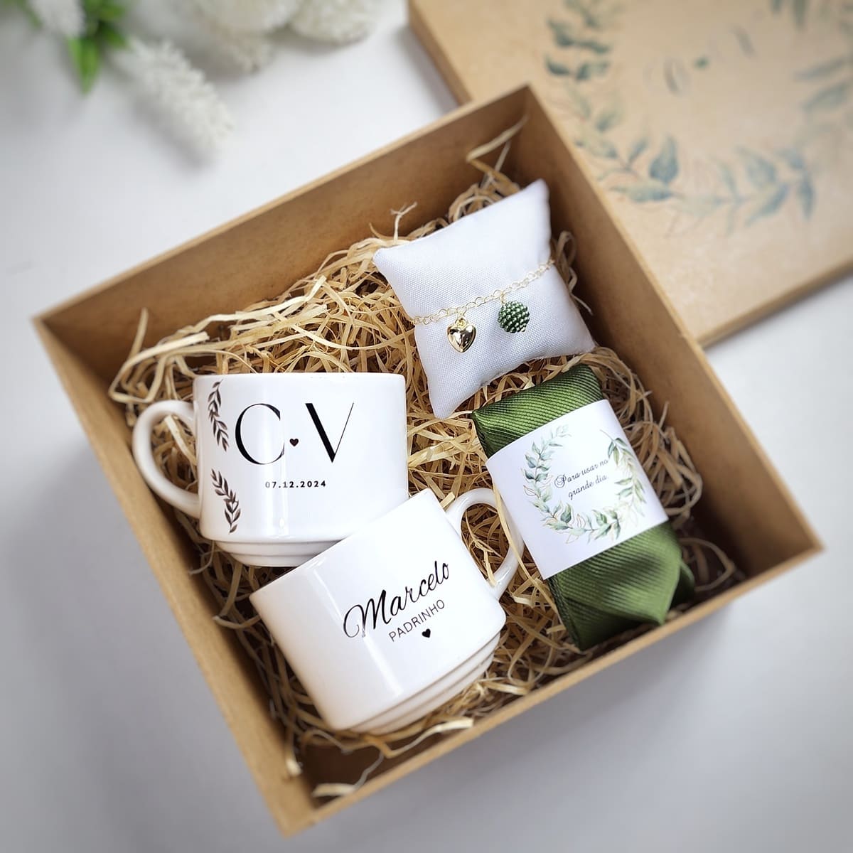 erros comuns ao escolher caixa para padrinhos