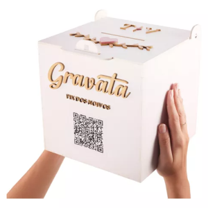 caixa para presentes em dinheiro (gravata)
