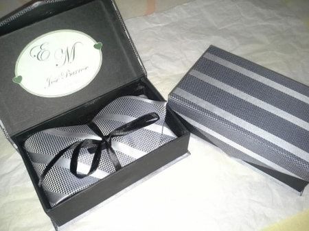 caixa para presentes em dinheiro (gravata)