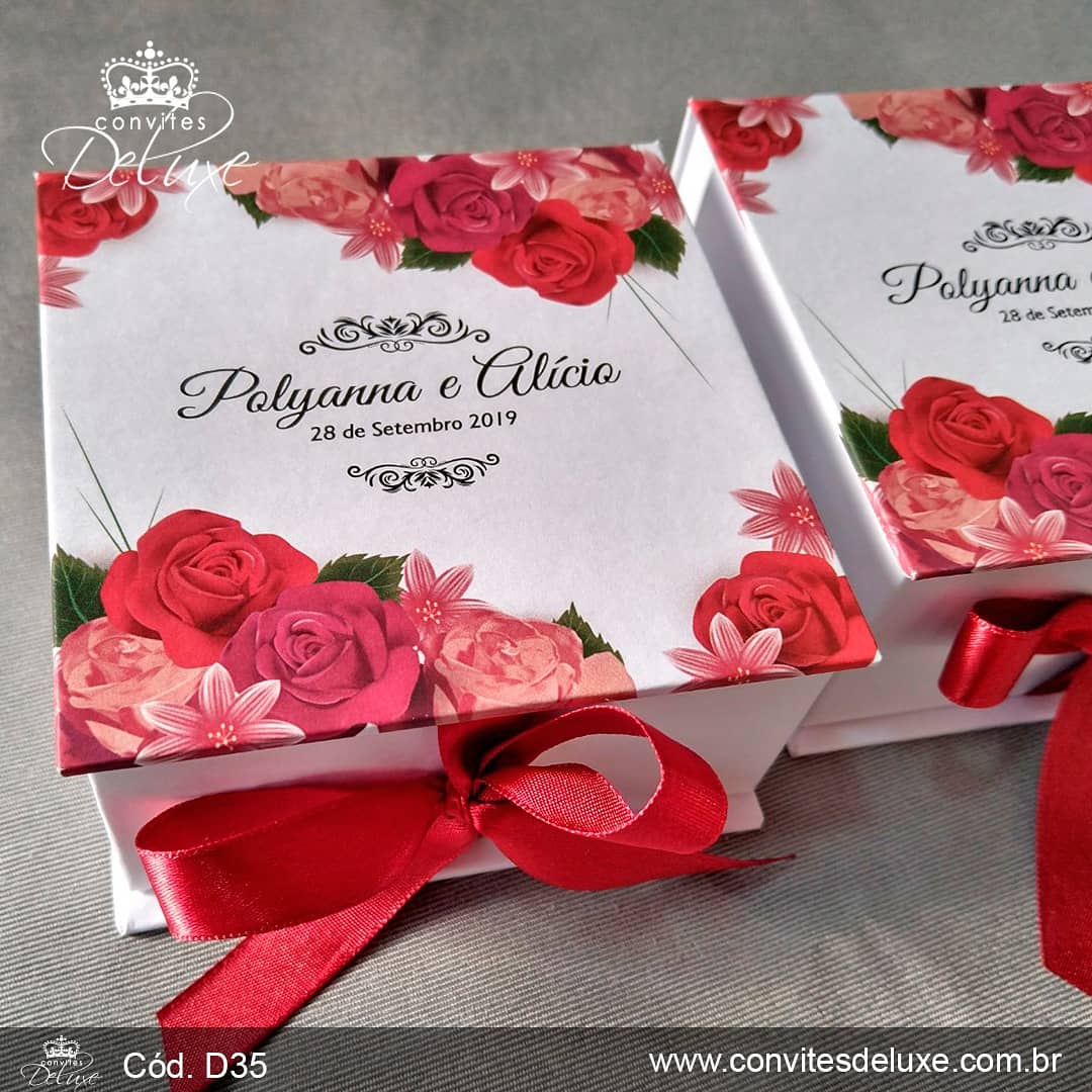 Caixa para padrinho de casamento personalizada