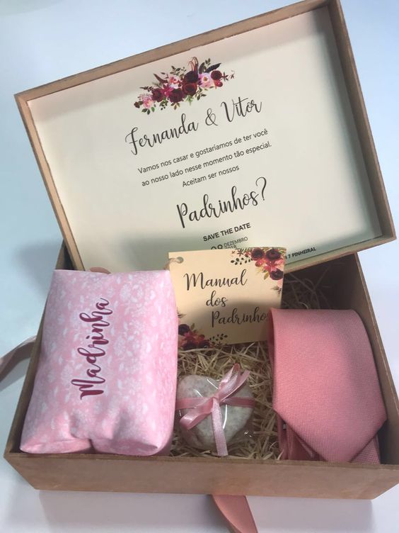 Guia Completo: O Que Colocar na Caixinha dos Padrinhos de Casamento?