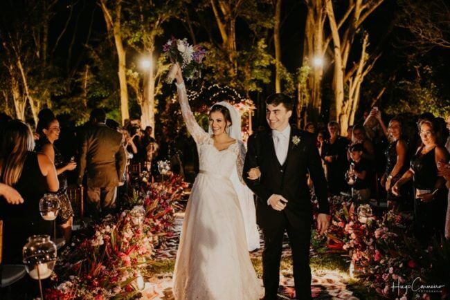 casamento a noite