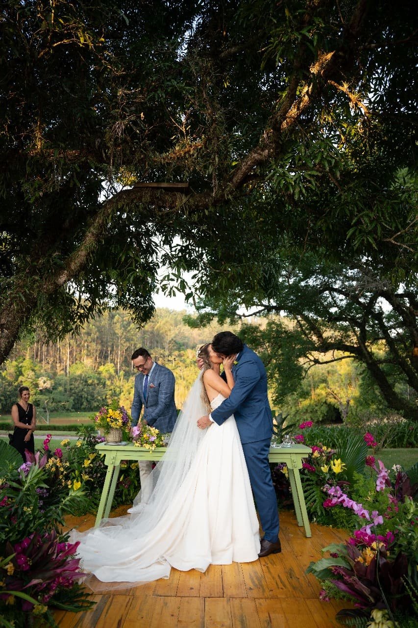 casamento ao ar livre
