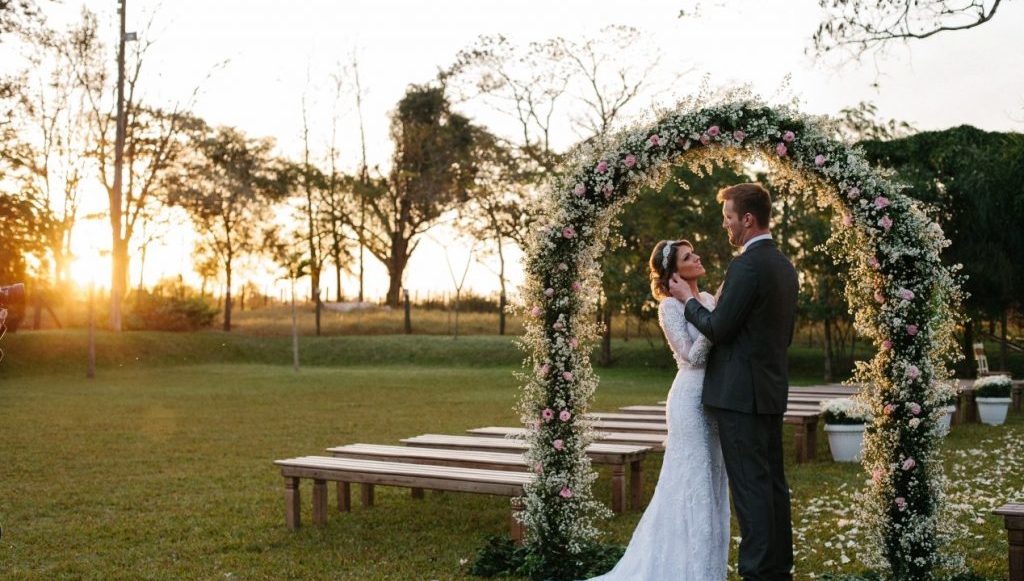 casamento ao ar livre