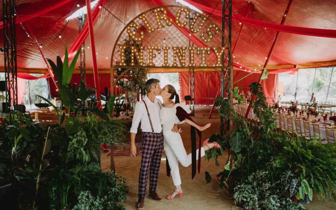 casamento com tema de circo