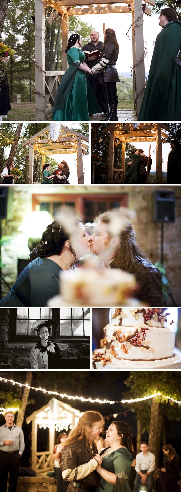 casamento com tema de O Senhor dos Aneis