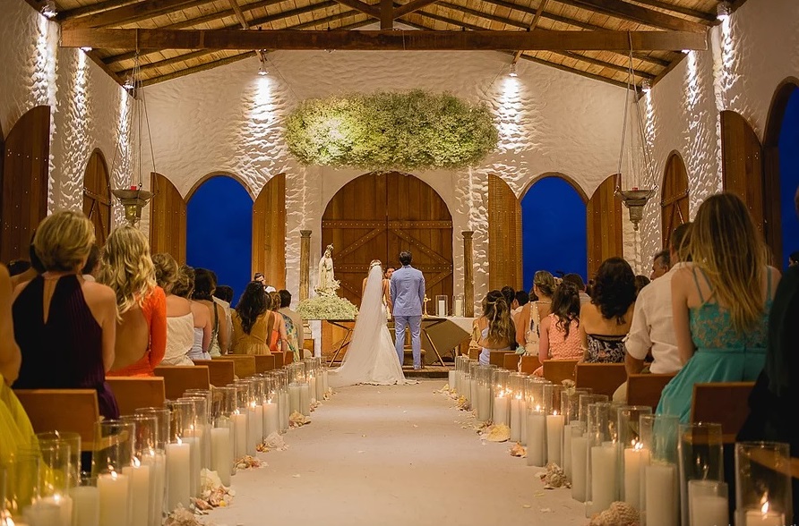 espaços para casamento Capelinha