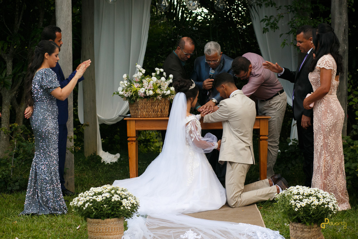 decoração de casamento Capelinha