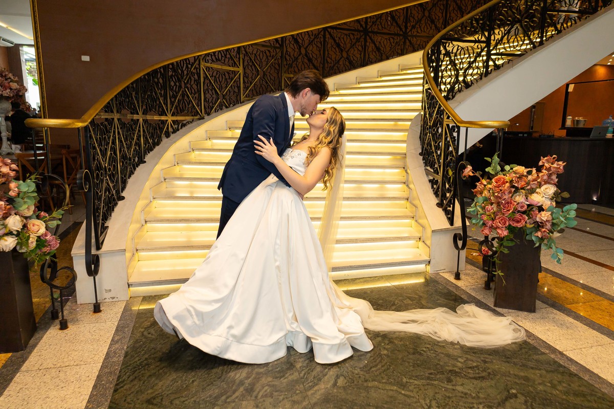 casamento em galeria de arte