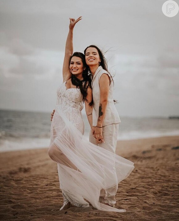 casamento pé na areia Maria Farinha