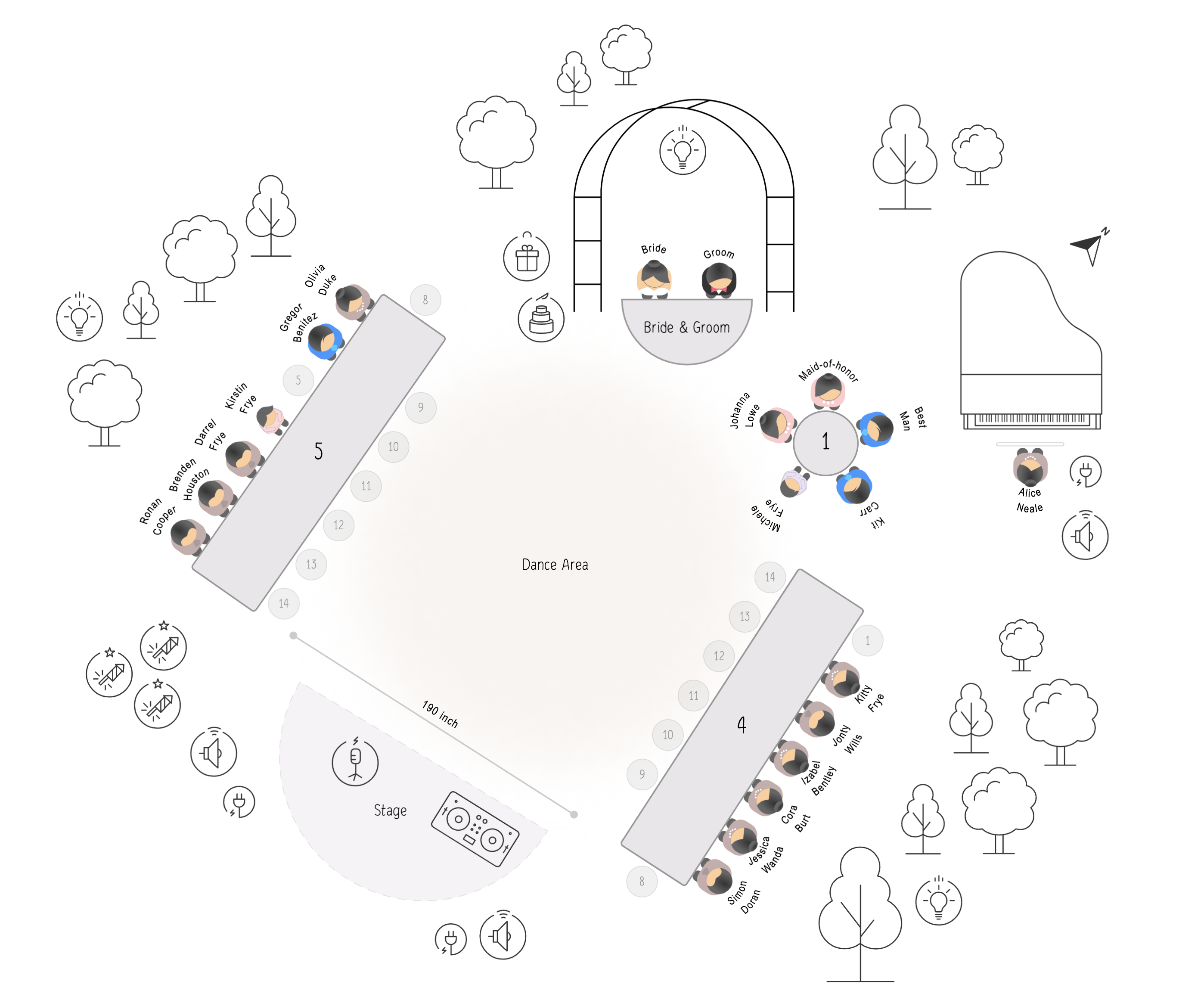 ideias de jogos de tabuleiro para casamento