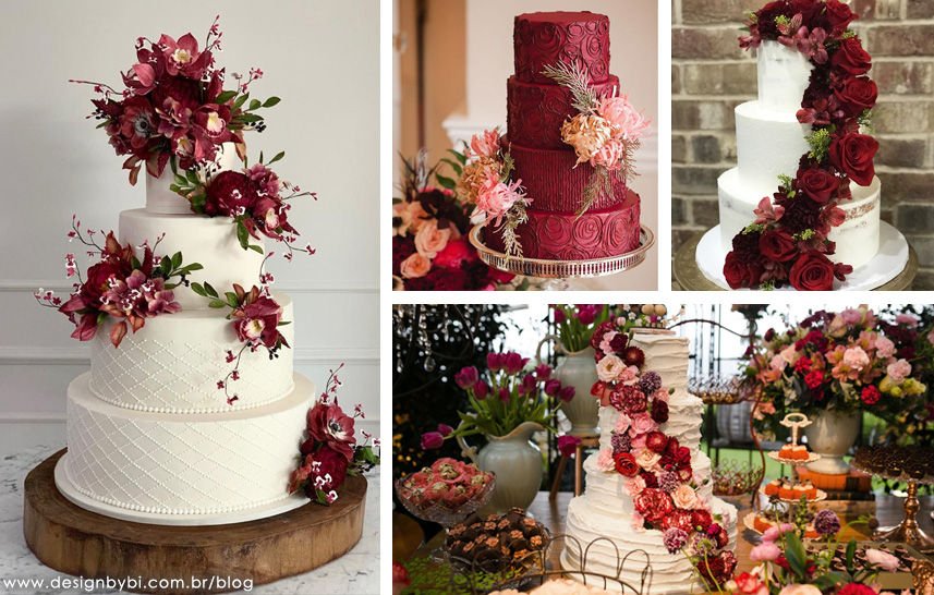 casamento marsala simples