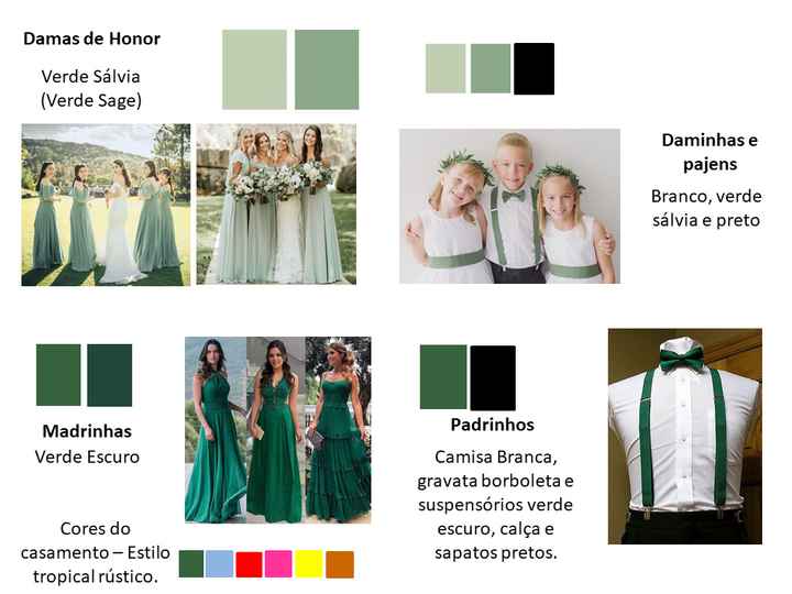 casamento em tons de verde salvia