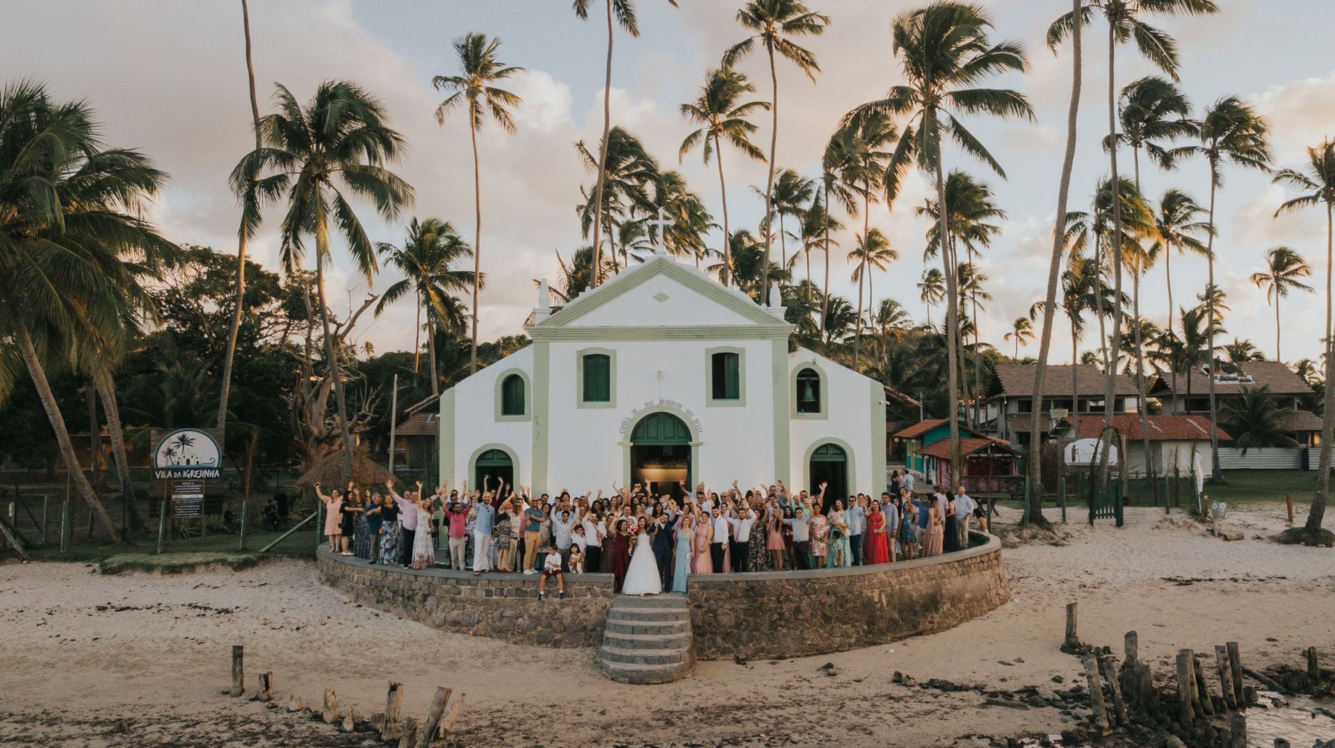 casamento na praia de carneiros
