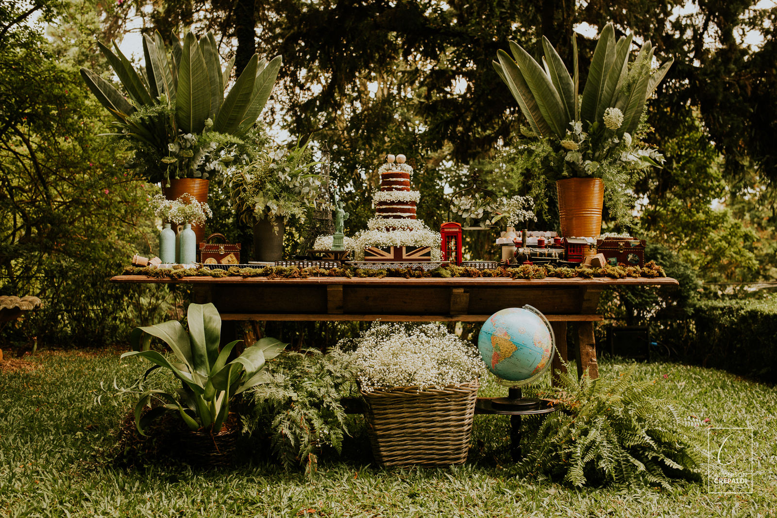 ideias de decoração para casamento no campo simples