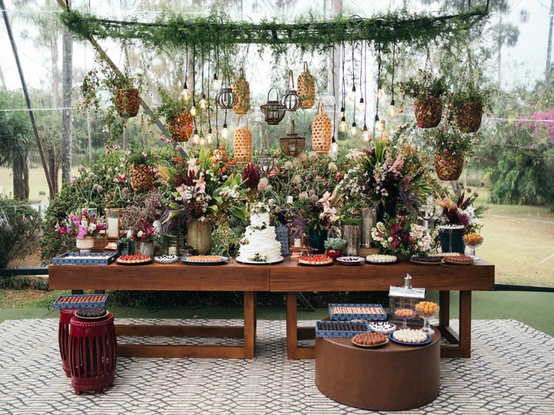 ideias de decoração casamento rústico simples
