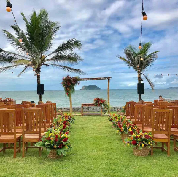 buffet de casamento simples