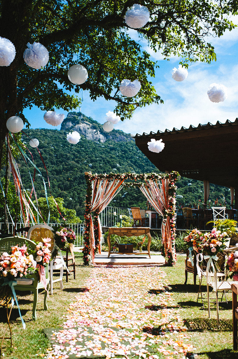 buffet de casamento simples
