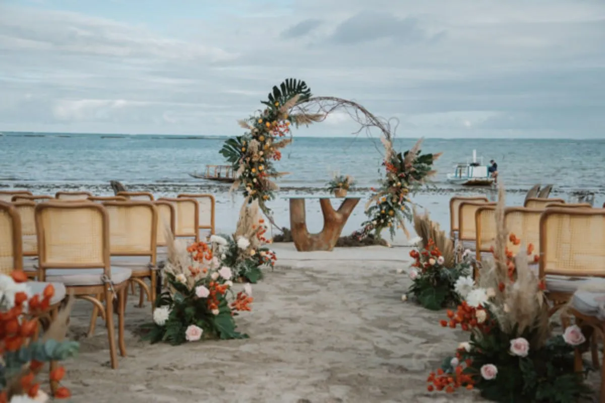 vestido de noiva ideal para casamento na praia