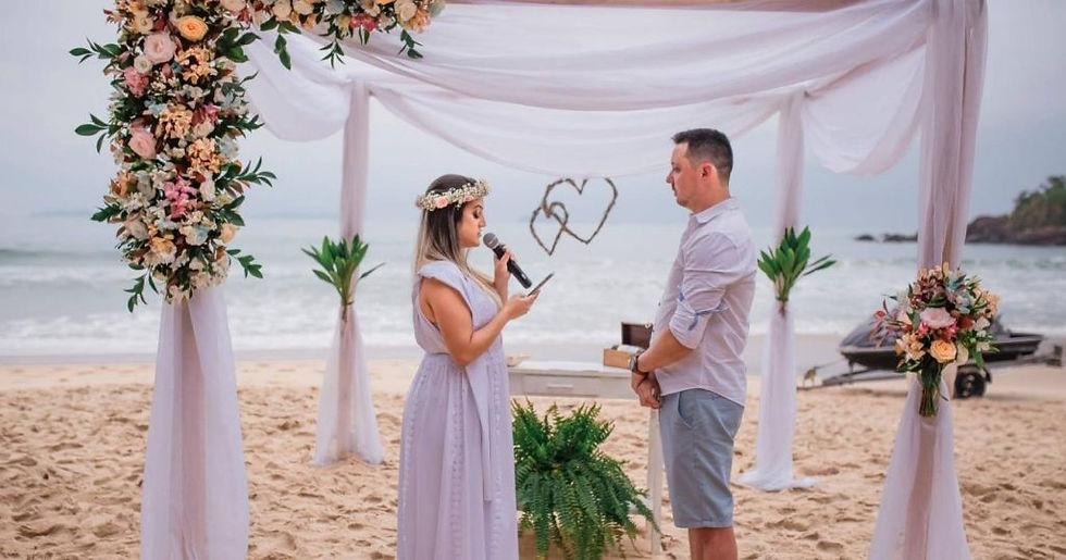 casamentos ao ar livre simples