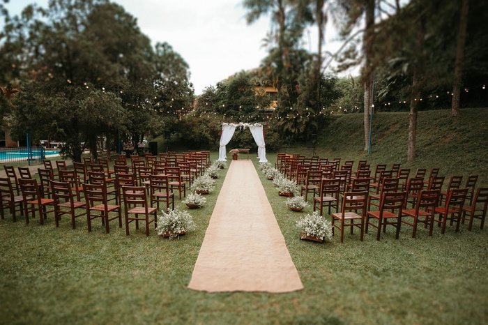 casamento ao ar livre