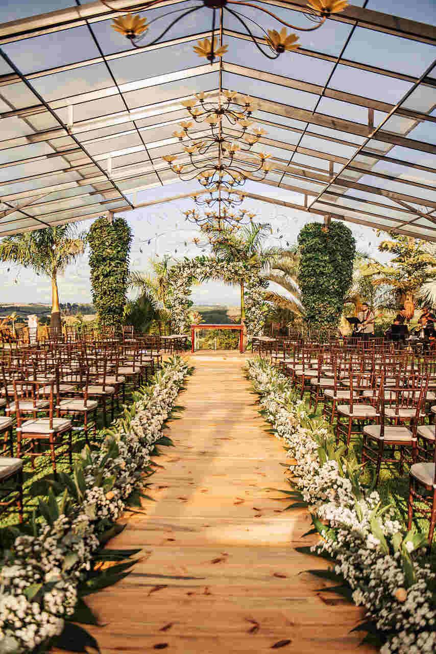 casamento ao ar livre